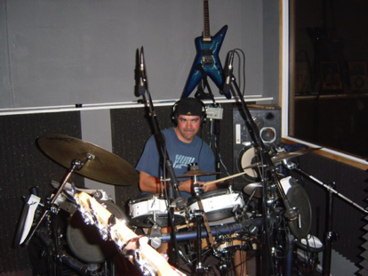 Nick - Recording our CD